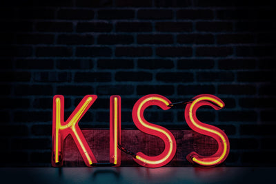Pucker up! It’s our first Kiss...